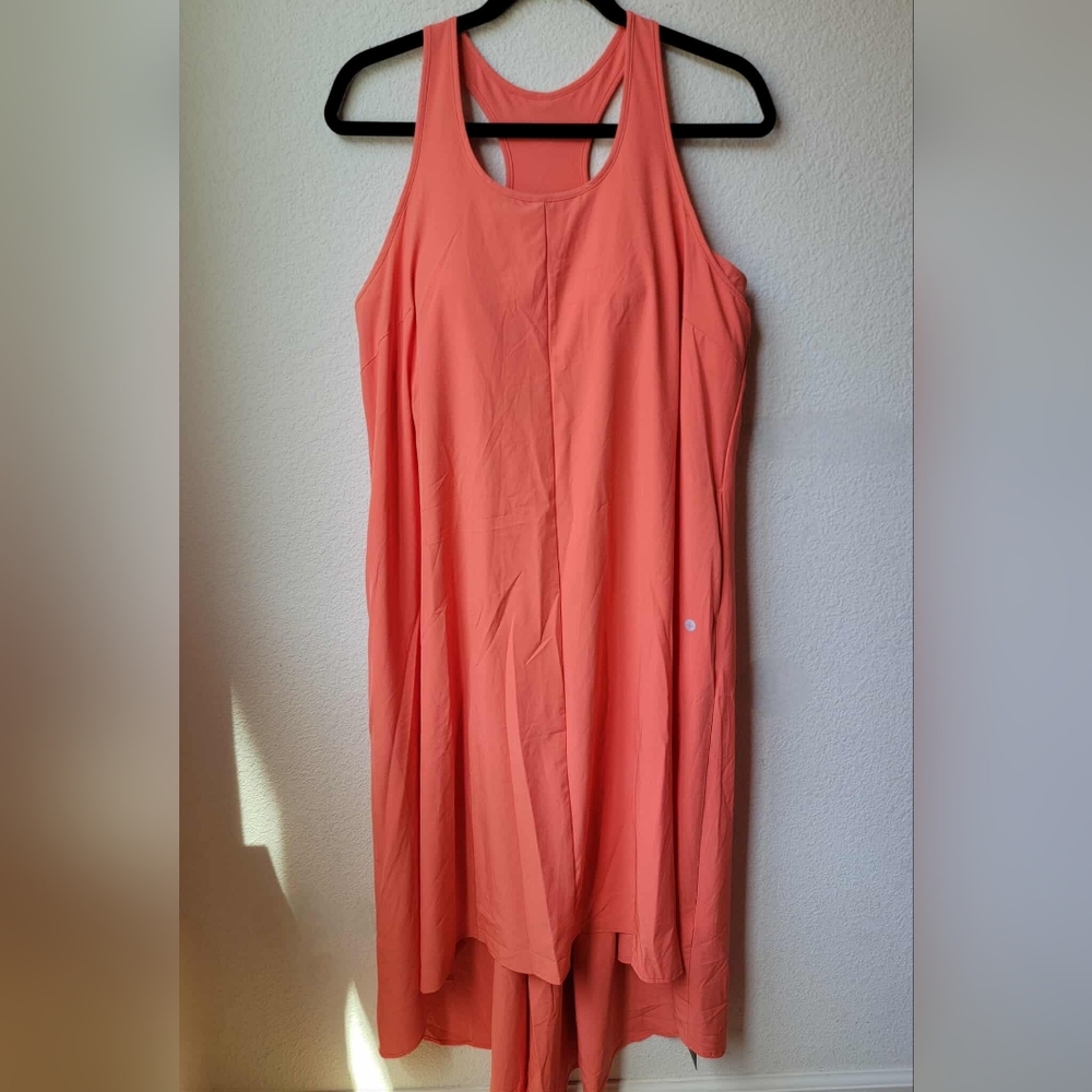 Halara Breezeful Backless Racerback Midi Dress
